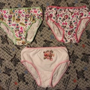 LOL Surprise Girls Panties size 6